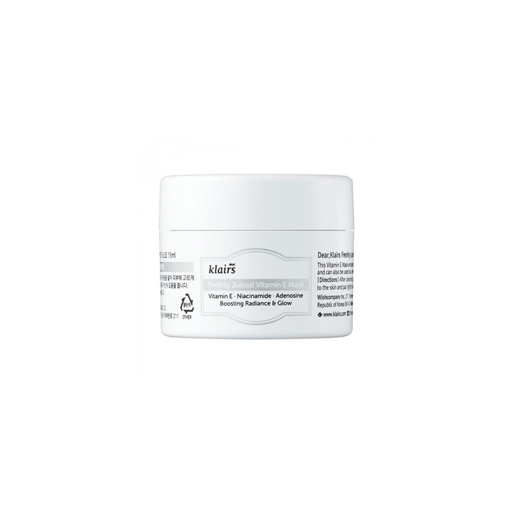 Freshly Juiced Vitamin E Mask